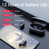 Fingerprint Touch Bluetooth Earphones, HD Stereo Wireless Headset