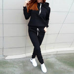 Women Hoodies Pant Clothing Set Casual 2 Piece