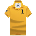 New Casual PoloShirts Men 3D Embroidery