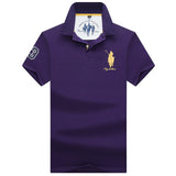 New Casual PoloShirts Men 3D Embroidery