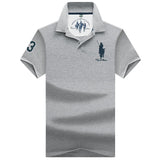 New Casual PoloShirts Men 3D Embroidery