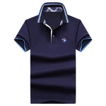 New Casual PoloShirts Men 3D Embroidery