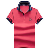 New Casual PoloShirts Men 3D Embroidery