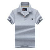 New Casual PoloShirts Men 3D Embroidery