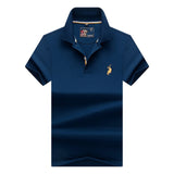 New Casual PoloShirts Men 3D Embroidery