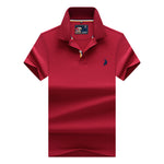 New Casual PoloShirts Men 3D Embroidery