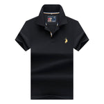 New Casual PoloShirts Men 3D Embroidery