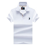 New Casual PoloShirts Men 3D Embroidery