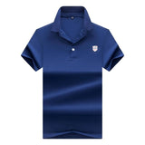 New Casual PoloShirts Men 3D Embroidery